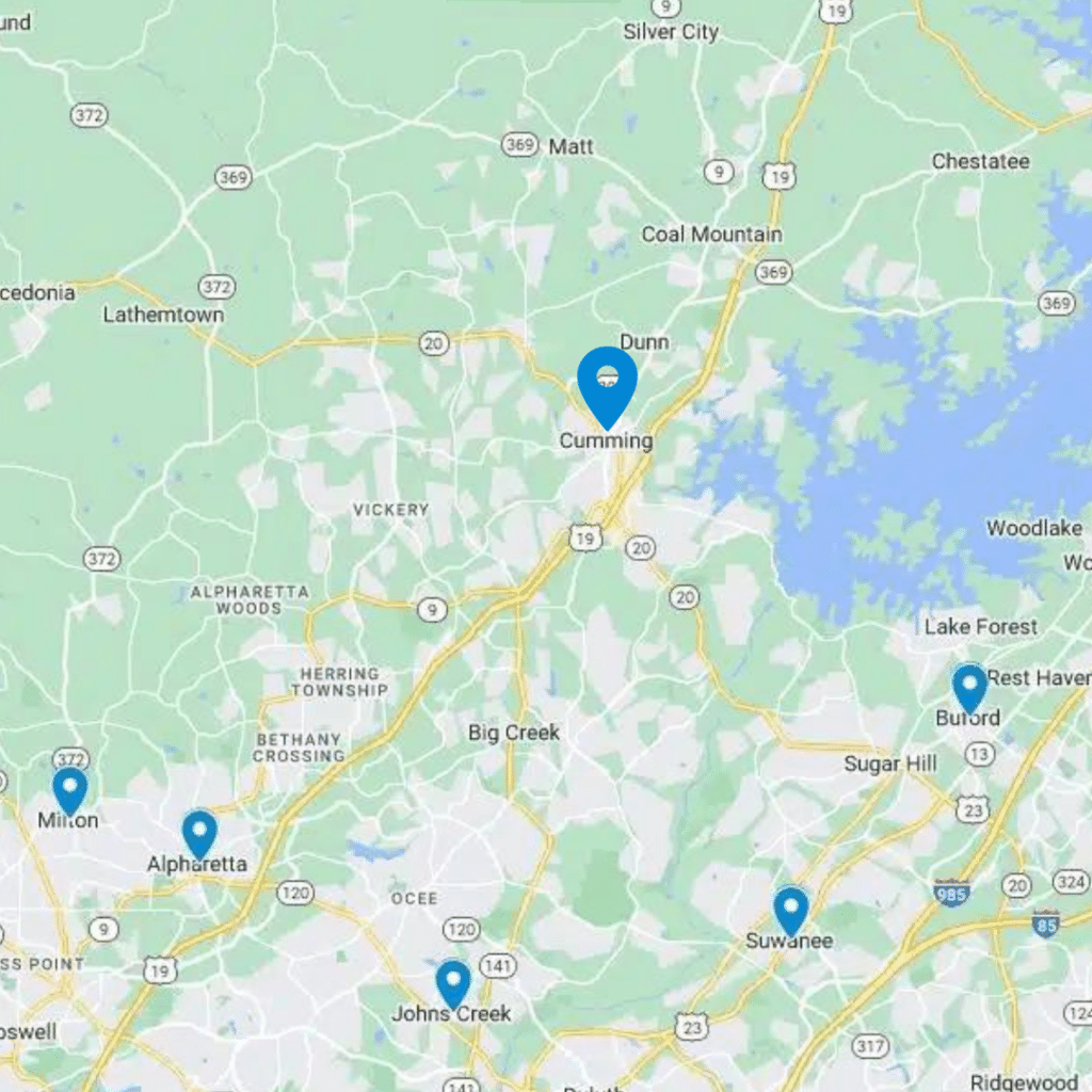 Matts-Exterior-Washing-Location-Map