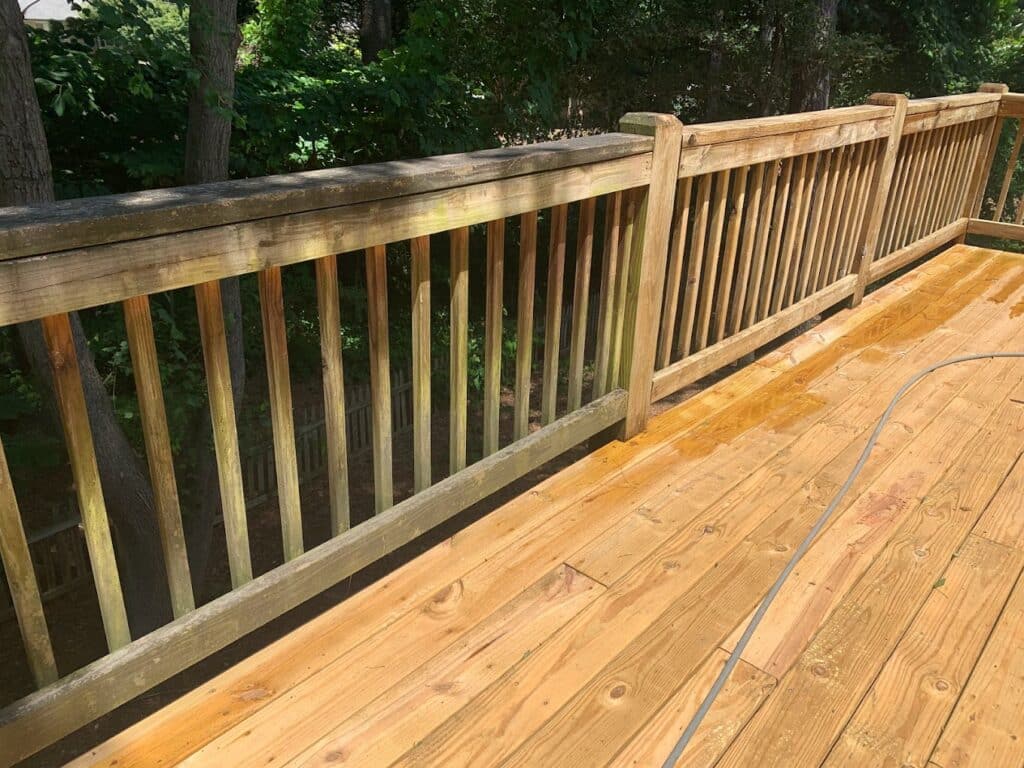 Deck Power Washing Cumming GA